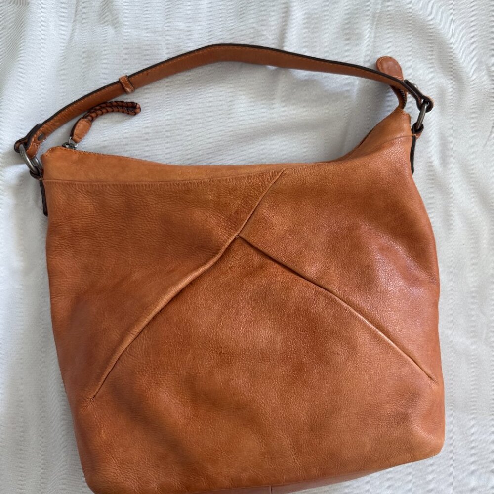 Women's shoulder bag Brown genuine leather tote bag